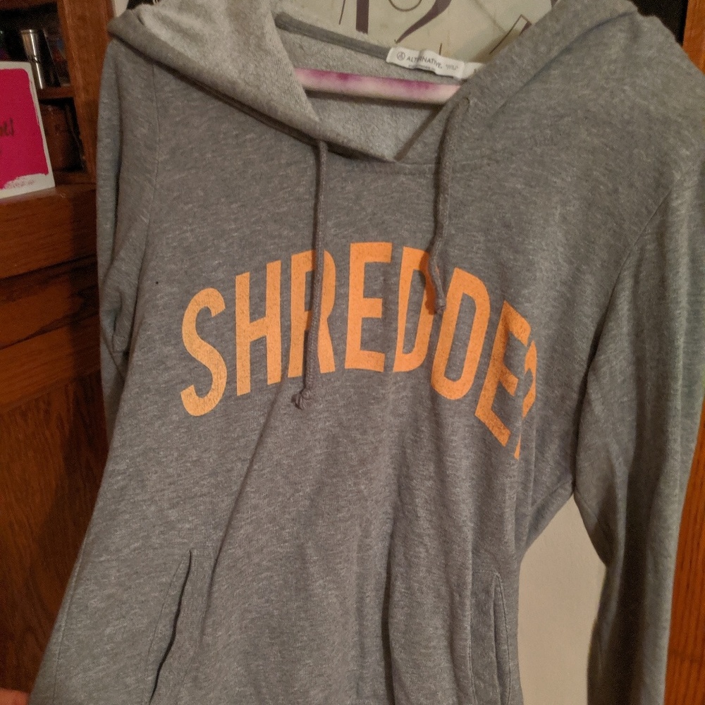 Shredder grey hoodie Shred415